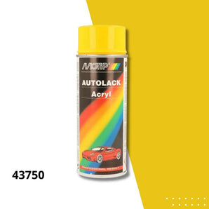 Bombe peinture carrosserie acrylique 43750 uni kompakt - MOTIP 400 mL