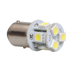 Ampoules led x2 p21/5 bay15d 8led smd5050 blanc 12V 0,85W - PLANET LINE