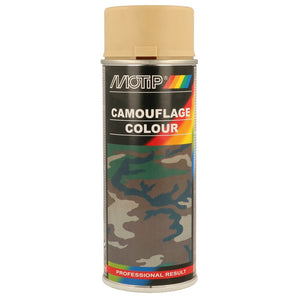 Peinture camouflage Beige RAL1001 - MOTIP 400 mL