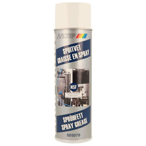 GRAISSE UNIVERSELLE PTFE ALIMENTAIRE CERTIFIE NSF-H1 AEROSOL 500ML MOTIP