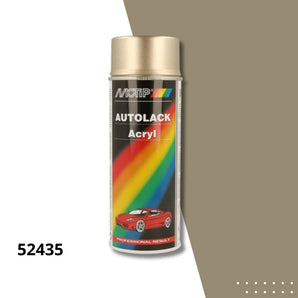 Bombe peinture carrosserie acrylique 52435 métallisé kompakt - MOTIP 400 mL