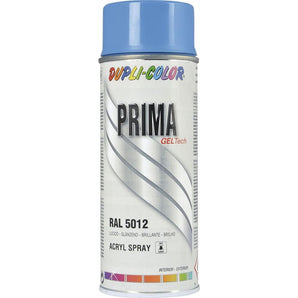 Peinture prima RAL5012 bleu clair brillant - DUPLI COLOR 400 mL