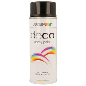 PEINTURE DECO RAL9017 BRILLANT AEROSOL 400ML DUPLI COLOR