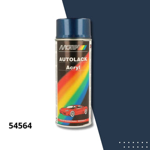 Bombe peinture carrosserie acrylique 54564 métallisé kompakt - MOTIP 400 mL