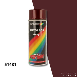 Bombe peinture carrosserie acrylique 51481 métallisé kompakt - MOTIP 400 mL