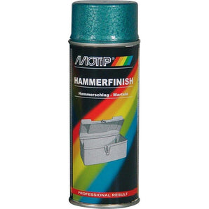 PEINTURE EFFET MARTELE BLEU AEROSOL 400ML MOTIP