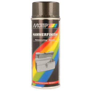 PEINTURE EFFET MARTELE ANTHRACITE AEROSOL 400ML MOTIP