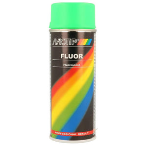 PEINTURE FLUO VERT AEROSOL 400ML MOTIP