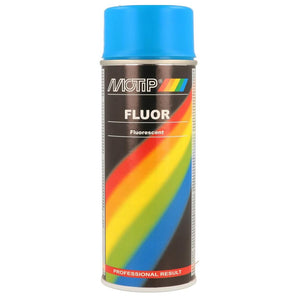 PEINTURE FLUO BLEU AEROSOL 400ML MOTIP