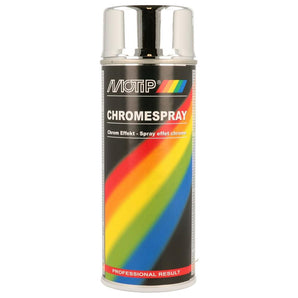 PEINTURE EFFET CHROME AEROSOL 400ML MOTIP