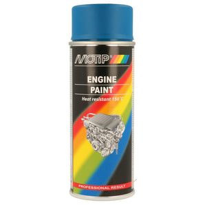 PEINTURE MOTEUR VERTE BRILLANTE 150°C AEROSOL 400ML MOTIP