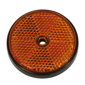 CATADIOPTRE ROND Ø70MM ORANGE NON EMBALLE X1