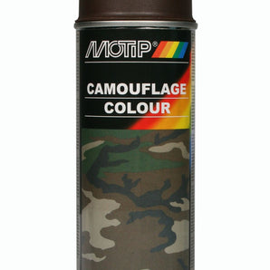 PEINTURE DE CAMOUFLAGE RAL8027 AEROSOL 400ML MOTIP