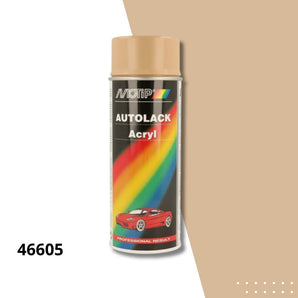 Bombe peinture carrosserie acrylique 46605 uni kompakt - MOTIP 400 mL