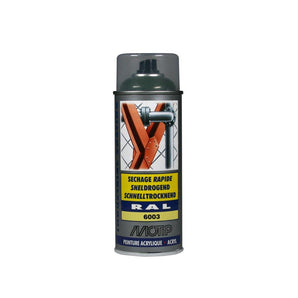 PEINTURE RAL ACRYL RAL6003 BRILLANT AEROSOL 400ML MOTIP