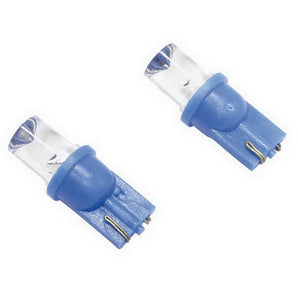 AMPOULES LED T10 WEDGEBASE 5W 12V BLEU CLAIR X2