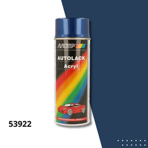 Bombe peinture carrosserie acrylique 53922 métallisé kompakt - MOTIP 400 mL