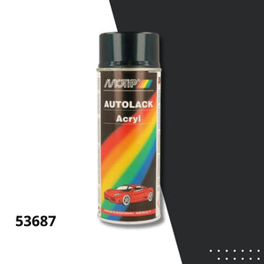 Bombe peinture carrosserie acrylique 53687 métallisé kompakt - MOTIP 400 mL