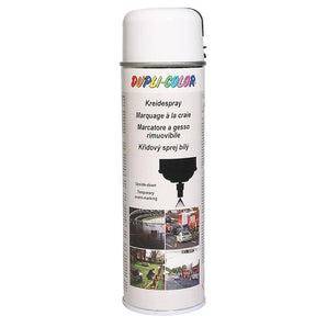 TRACEUR TEMPORAIRE A LA CRAIE BLANC AEROSOL 500ML DUPLI COLOR