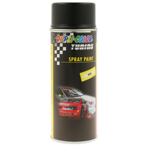 PEINTURE RALLYE NOIR MAT AEROSOL 400ML DUPLI TUNING