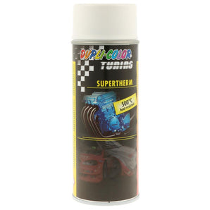 PEINTURE HAUTE TEMPERATURE 500°C BLANC AEROSOL 400ML DUPLI COLOR