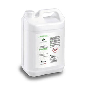 Désinfectant liquide en14476 pour surfaces - IRONTEK 5L