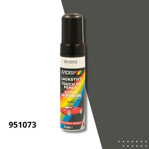 Stylo retouche peinture carrosserie auto 951073 métallisé - MOTIP 12 mL