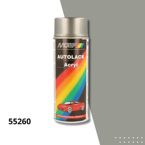 Bombe peinture carrosserie acrylique 55260 métallisé kompakt - MOTIP 400 mL