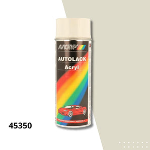 Bombe peinture carrosserie acrylique 45350 uni kompakt - MOTIP 400 mL