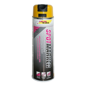 TRACEUR DE CHANTIER JAUNE SPOTMARKER AEROSOL 500ML COLORMARK