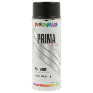 Peinture prima RAL9005 noir mat - DUPLI COLOR 400 mL