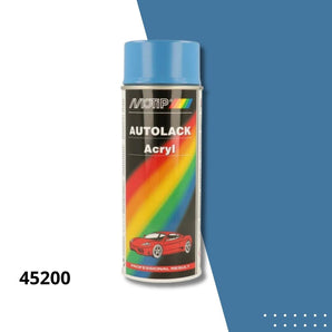 Bombe peinture carrosserie acrylique 45200 uni kompakt - MOTIP 400 mL