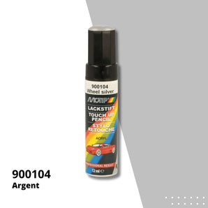 Stylo retouche peinture carrosserie auto Rouge feu RAL3000 - MOTIP 12 mL