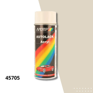 Bombe peinture carrosserie acrylique 45705 uni kompakt - MOTIP 400 mL