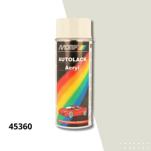 Bombe peinture carrosserie acrylique 45360 uni kompakt - MOTIP 400 mL