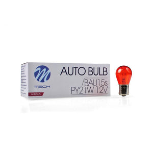 Ampoule bau15s py21w 12v/21w orange (boite de 10) - MTECH