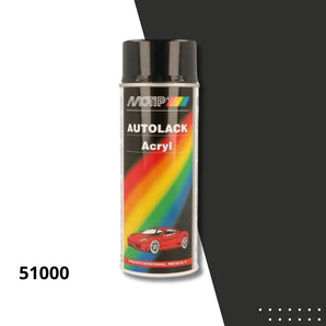 Bombe peinture carrosserie acrylique 51000 métallisé kompakt - MOTIP 400 mL