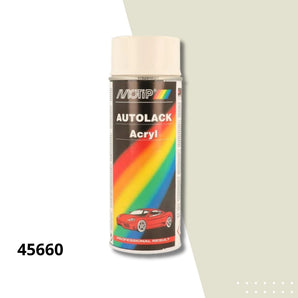 Bombe peinture carrosserie acrylique 45660 uni kompakt - MOTIP 400 mL