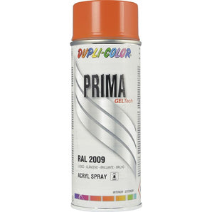 PEINTURE PRIMA RAL 2009 ORANGE SIGNAL BRILLANT 400ML DUPLI COLOR