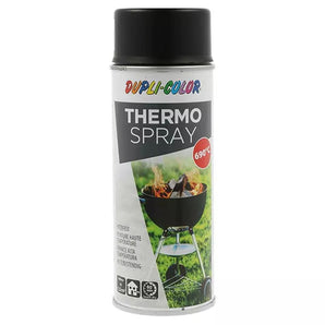 PEINTURE HAUTE TEMPERATURE NOIRE 690°C AEROSOL 400ML DUPLI COLOR