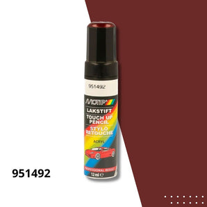 Stylo retouche peinture carrosserie auto 951492 métallisé - MOTIP 12 mL