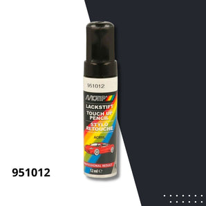 Stylo retouche peinture carrosserie auto 951012 métallisé - MOTIP 12 mL