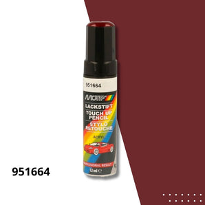 Stylo retouche peinture carrosserie auto 951664 métallisé - MOTIP 12 mL