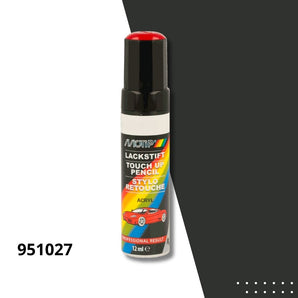 Stylo retouche peinture carrosserie auto 951027 métallisé - MOTIP 12 mL