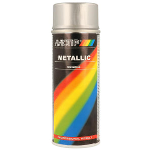 PEINTURE ACRYLIQUE 51080 ARGENT METALLISE  400 ML MOTIP