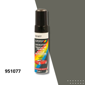 Stylo retouche peinture carrosserie auto 951077 métallisé - MOTIP 12 mL