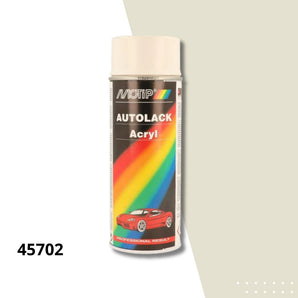 Bombe peinture carrosserie acrylique 45702 uni kompakt - MOTIP 400 mL