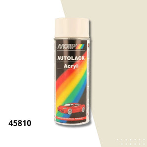 Bombe peinture carrosserie acrylique 45810 uni kompakt - MOTIP 400 mL