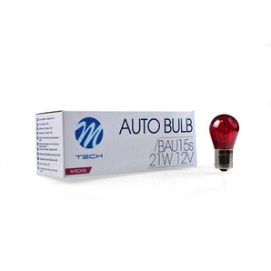 Ampoule bau15s 21w 12v rouge (boite de 10) - MTech