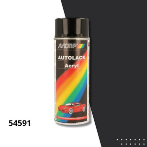 Bombe peinture carrosserie acrylique 54591 métallisé kompakt - MOTIP 400 mL